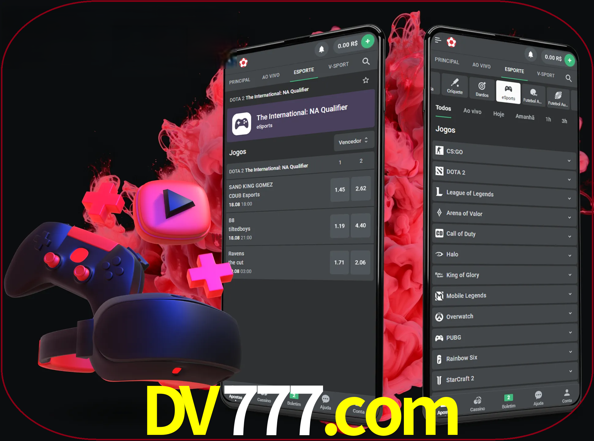Para ter a aplicação móvel dv777 no seu smartphone, basta descarregar o ficheiro apk e seguir as instruções.