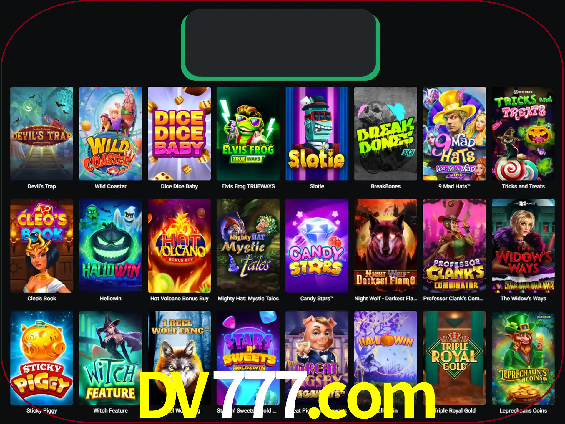 Procure por seus amados jogos de slot.