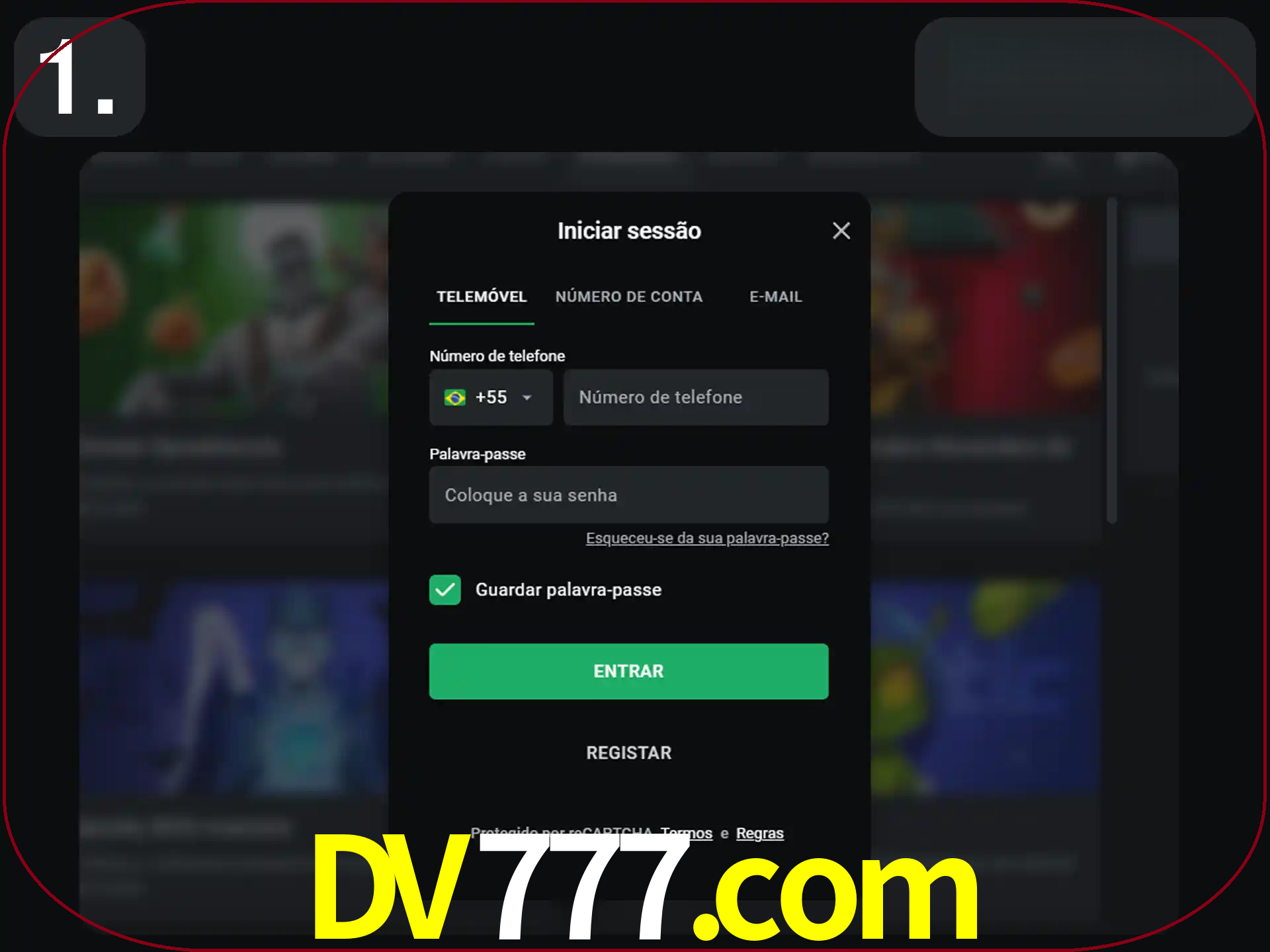 Acesse o site.